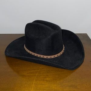Cody James adult black cowboy hat - size. 59.  = 7 3/8